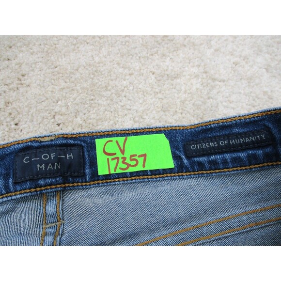 Citizens of Humanity Jeans Men 29x32 Gage Slim Straight Distressed Denim USA - Picture 6 of 16
